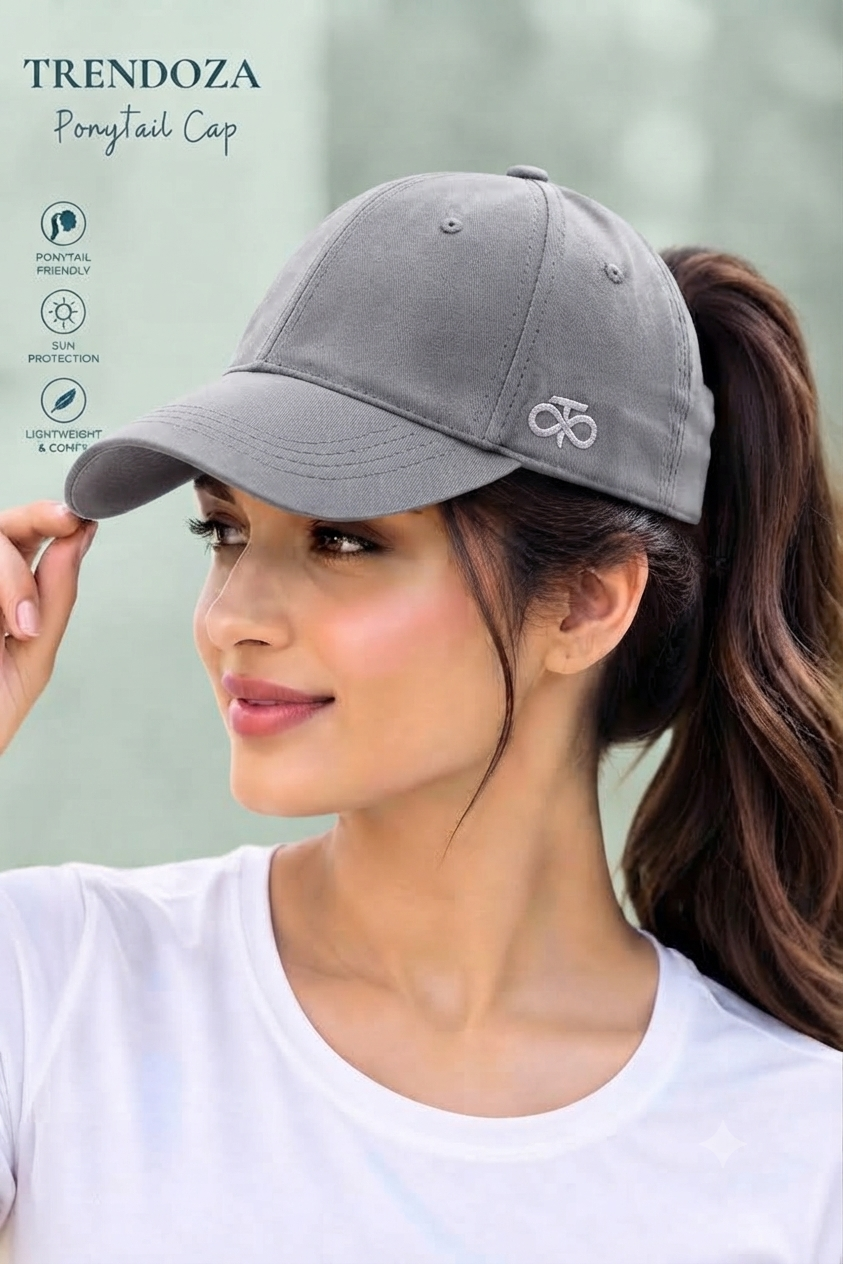 Ponytail Cap with Auto-Closure