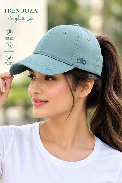 Ponytail Cap with Auto-Closure