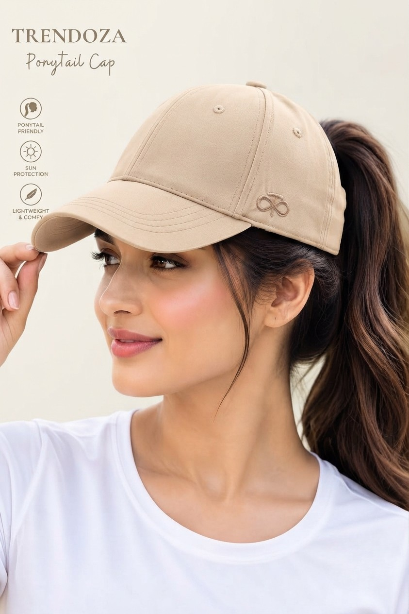 Ponytail Cap with Auto-Closure
