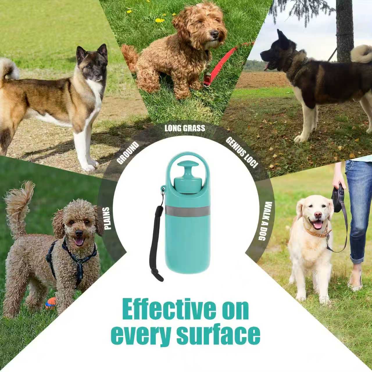 Pet Potty Picker with Built-in Poop Bag Dispenser