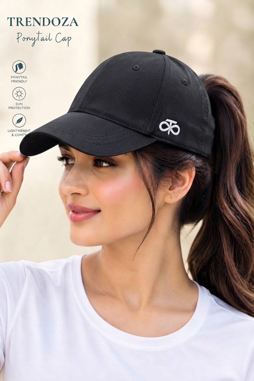 Ponytail Cap with Auto-Closure