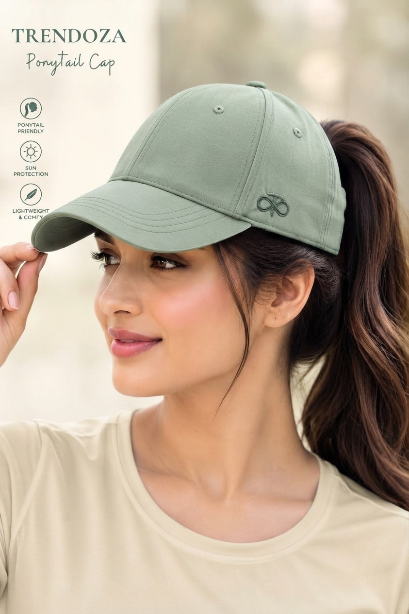 Ponytail Cap with Auto-Closure