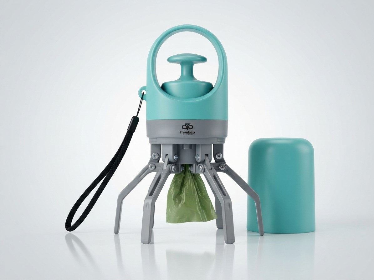 Pet Potty Picker with Built-in Poop Bag Dispenser