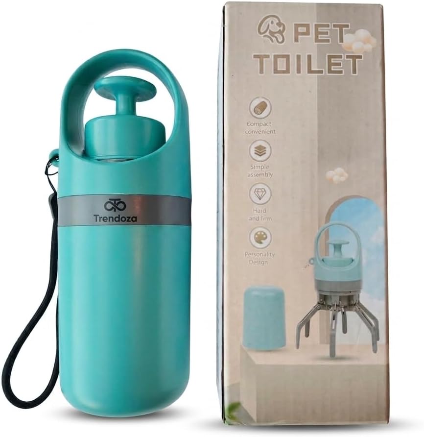 Pet Potty Picker with Built-in Poop Bag Dispenser