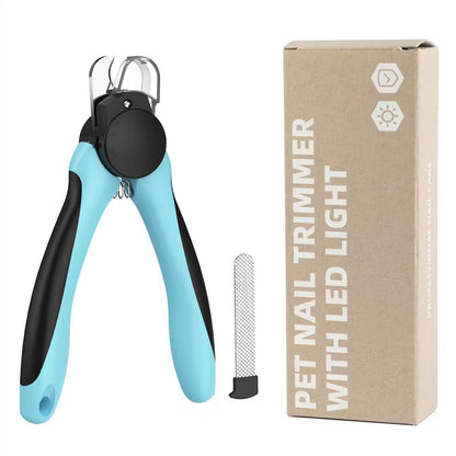 LED Pet Nail Clipper with Built-in Light